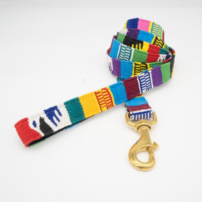 Traditional Multicolor Leash Large